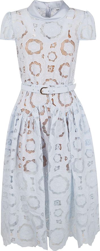 Floral Lace Midi Dress