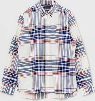 Tommy Hilfiger White Checked Shirt