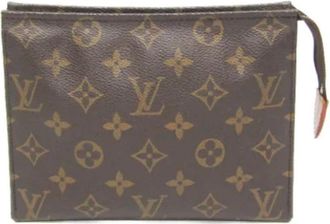 Louis Vuitton Pre-owned Clutches, female, Brown, Size: ONE SIZE Pre-owned Canvas louis-vuitton-bags