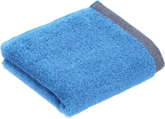 Bugatti Gästehandtücher »Prato« Uni Farben, mit melierter Optik im Saum