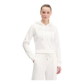Guess Mujer, Sudaderas, Blanco, Talla: M
