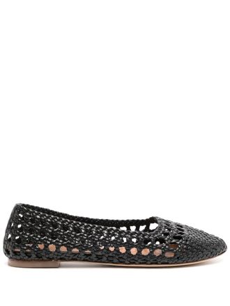 Staud Nell ballet flats - Black