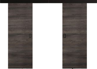 Mirjan24 Mobilier1 - Puerta Corredera Dover 199, Fresno Oscuro
