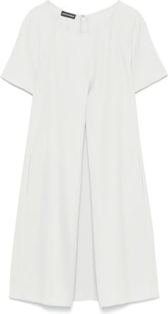 Emporio Armani Mini-jurk met ronde hals - Grijs