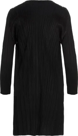 Pleats Please Issey Miyake Womens Black Polyester Cardigan Clothing