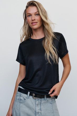 Sanctuary Shine Short Sleeve Crew Neck Tee