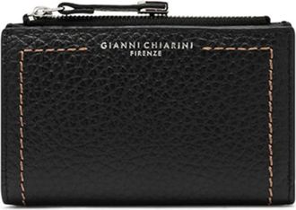Gianni Chiarini Wallets Bubble - Dames - Portefeuilles - Zwart - ONE Size - Leer - Accessoires