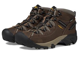 Keen Targhee II Mid Mens Waterproof Boots Shitake/Brindle : 10.5 D - Medium, Leather/Synthetic