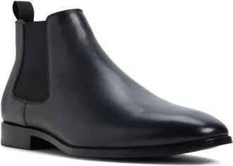 Aldo Sosa Leather Chelsea Boot in Black at Nordstrom, Size 10.5