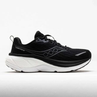 Saucony Womens Hurricane 25 Shoes In Black/white