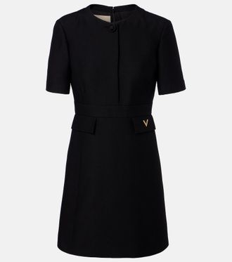Valentino Crepe Couture VGold minidress