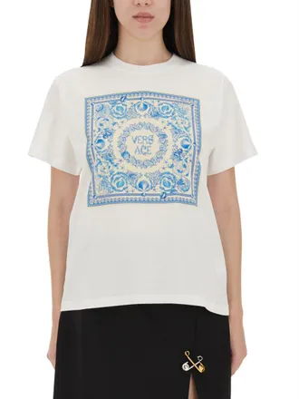 Versace Underwater Baroque T Shirt