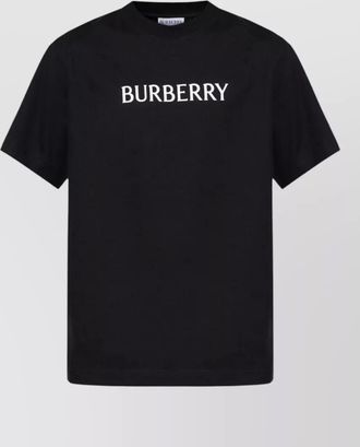 Burberry cotton logo-print t-shirt