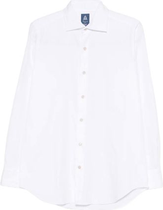 Finamore Camicia con bottoni - Bianco