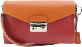 Prada Pre-owned Cross Body Bags, female, Multicolor, Size: ONE SIZE Pre-owned Vintage Cross Body Bag