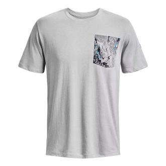 Under Armour Printed Pocket T-shirt Light Grey 1376204-011