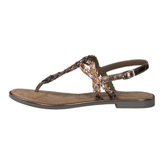 Tamaris Flat Sandals - female - Tamaris - Flat Sandals - Brown - 4 UK - Shoes