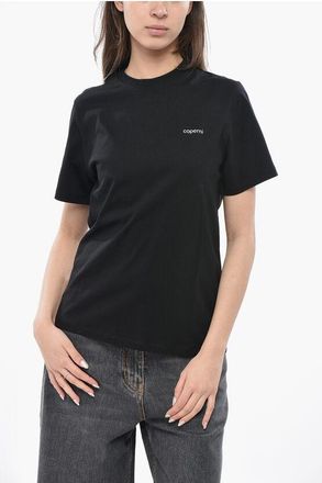Coperni Cotton Crewneck T-Shirt with Printed Logo size S