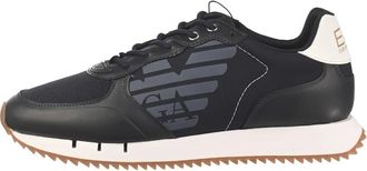 Emporio Armani Xk 270 Sneakers - Heren - Sneakers - Blauw - 41 EU - Leer - Schoenen