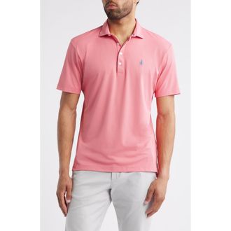 Johnnie-O Stevie Performance Polo in Azalea at Nordstrom, Size Large