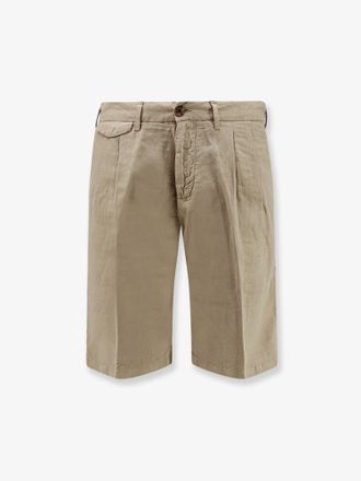Nugnes Bermuda Modern Fit in lino e cotone - NUGNES 1920 - gender_Man