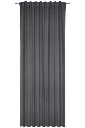 Esposa Verdunkelungsvorhang, Dunkelgrau, Textil, Uni, 140x300 cm, Textiles Vertrauen - Oeko-Tex, f&uuml;r Stange und Schiene geeignet, Heimtextilien, Vorh&auml;nge, Fe