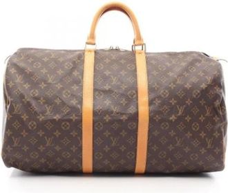 Louis Vuitton Pre-owned Keepall 55 Borsa Boston - - Pre-owned - Donna - Marrone - ONE SIZE