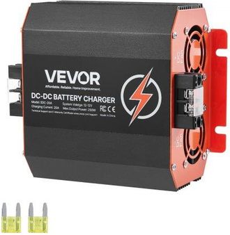OEM 20 A 250 W Cargador Integrado De Cc A Cc De Bater&iacute;a Con Carga Inteligente Multietapa Para Bater&iacute;as De Plomo-&aacute;cido, Litio, Agm, Gel Para Autocaravanas,