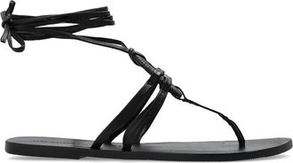 Maneb&igrave; Mer leather sandals - women - Leather - 37 - Black