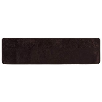 vidaXL Pasillo De Alfombra Marsa Antracita 80 X 350 Cm Poli&eacute;ster Y Pvc Vidaxl