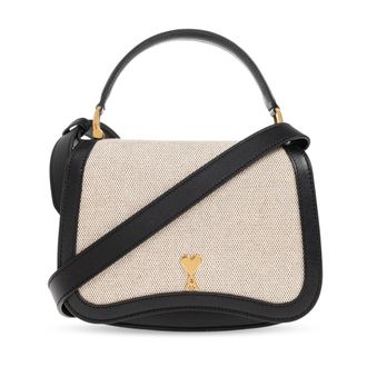 Ami Paris Paris Handbag - unisex - Ami Paris - Handbags - Beige - ONE SIZE - Bags
