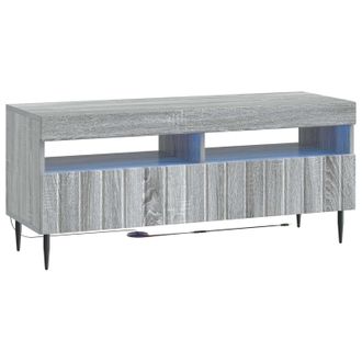 vidaXL Mueble De Tv Led Sonoma Gris Madera De Ingenier&iacute;a Vidaxl