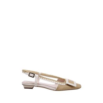 Roger Vivier Mujer, Zapatos, Beige, Talla: 37 EU