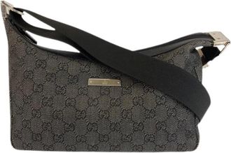 Gucci Borsa a spalla Pre-owned GG Canvas - - Pre-owned - Donna - Nero - ONE SIZE