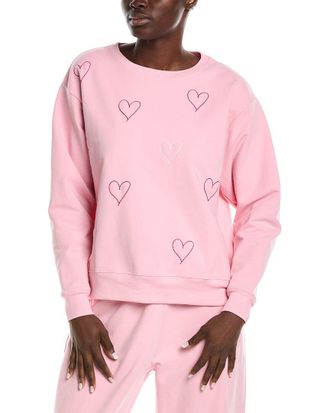 Chrldr Chrldr Heart Stitch Sweatshirt