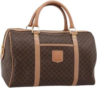 Celine Pre-owned Vintage Boston Bag - Dames - Vintage Handtas - Bruin - ONE Size - Leer - Vintage