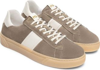 Nero Giardini Low Top Sneaker in Taupe at Nordstrom, Size 10-10.5Us