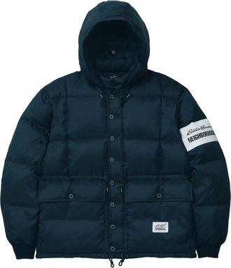 Neighborhood x Eddie Bauer Karakoram down jacket - men - Nylon/Polyester/Down/Feather - M - Black