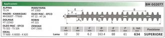 Alpina Cuchilla Superior Ts 24 Cortasetos 002077