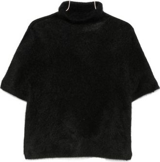 Soft Goat Su&eacute;ter de cuello alto de cachemir de cabra suave