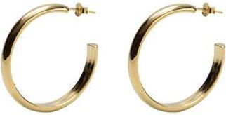 Argento Vivo 18K Gold Plate Sterling Silver Flat Edge Hoop Earrings at Nordstrom Rack