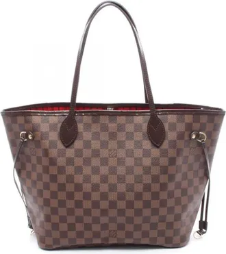 Louis Vuitton 2012 Neverfull MM tote bag - women - Fabric/PVC - One Size - Brown