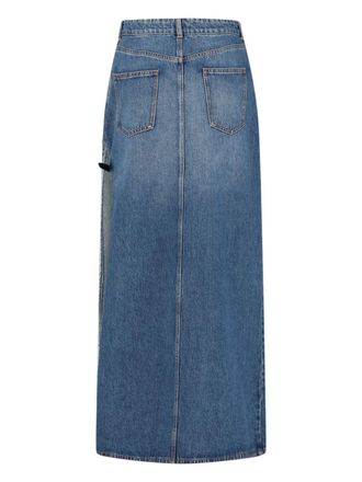 Coperni Womens Skirts Blue Material 1: Cotton