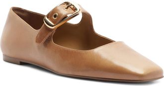 Arezzo Elena Ballet Flat in Smoke Beige at Nordstrom, Size 6.5