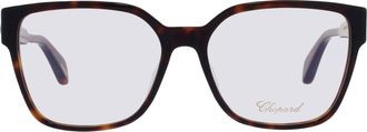 Chopard Demo Square Ladies Eyeglasses VCH324S 0743 55