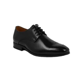 Florsheim Mens Corbetta Perforated Oxford Shoes In Black