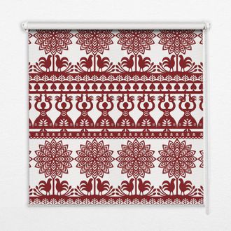 Tulup Tenda A Rullo Interna Per Finestra - Tenda Filtrante Luce - Tenda Privacy - Tenda Decorativa Rettangolare - Rullo Per Interni - (130 Cm X 140 Cm) - Br