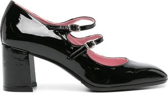Carel Alice Glossy Black Patent Leather Pumps