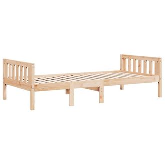 Berkfield Home Durable Childrens Bed without Mattress 90x200 cm Solid Wood Pine in Light Tan