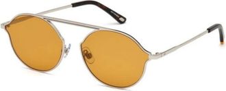 Web Eyewear Sunglasses, unisex, Gray, Size: ONE SIZE Metal Frame Sunglasses